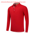 Long-Sleeve Polo Shirt with Burberry Design and Shirt Sleeve